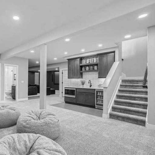 basement remodelling image