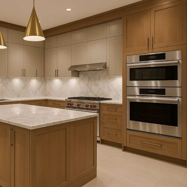 Réunion d’équipe GCI Quebec discutant de plans de développement immobilier